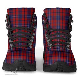 Scottish Wishart Dress Clan Tartan Alpine Boots
