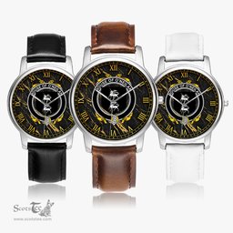 Irish House of O NEILAN Irish Coat of Arms Irish Watch Leather Strap Classic Quartz Watch