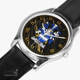 Irish Kyne or O Kyne Irish Coat of Arms Irish Watch Leather Strap Classic Quartz Watch