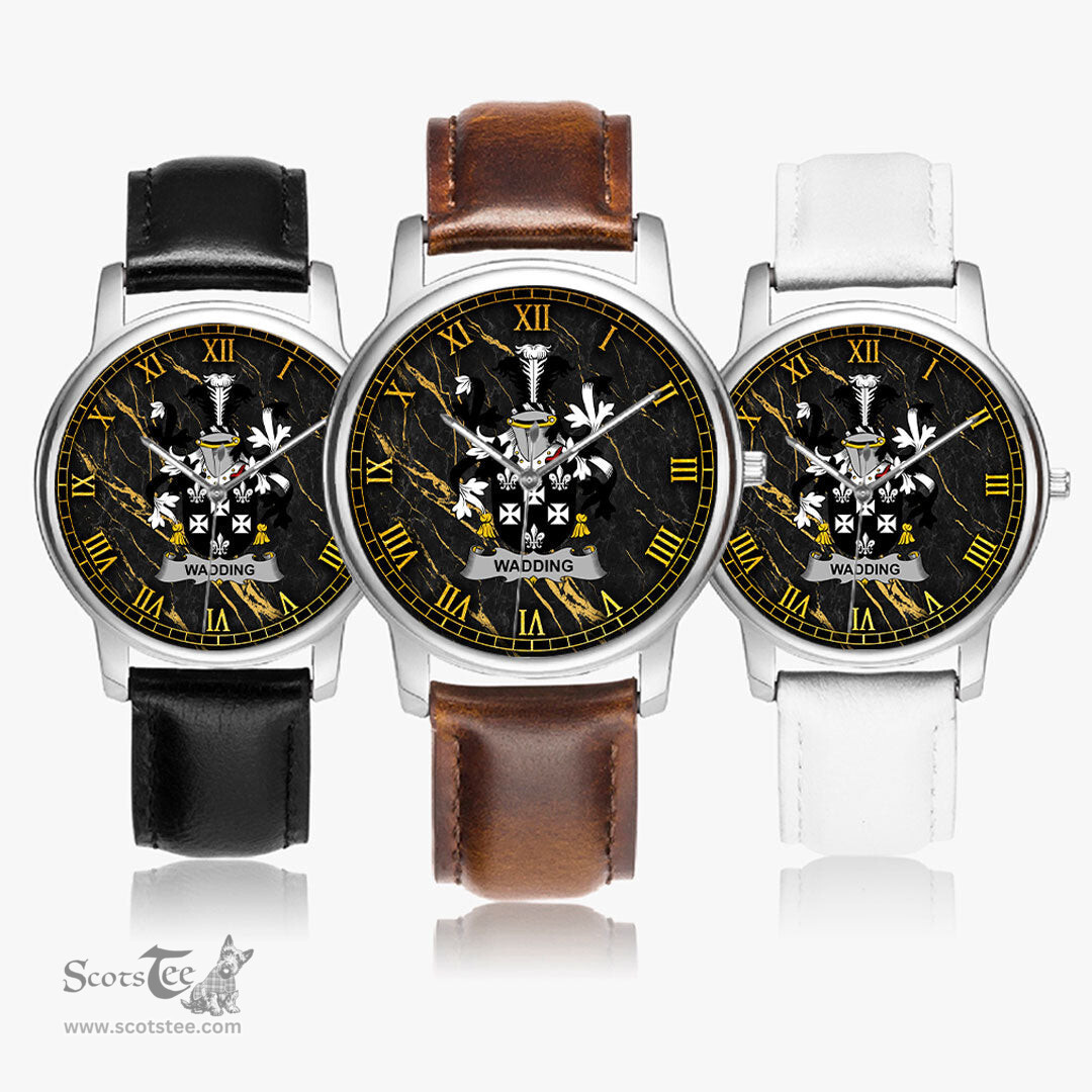 Irish Wadding Irish Coat of Arms Irish Watch Leather Strap Classic Quartz Watch