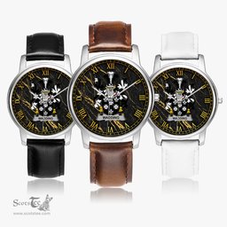 Irish Wadding Irish Coat of Arms Irish Watch Leather Strap Classic Quartz Watch