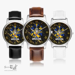 Irish Tilson Irish Coat of Arms Irish Watch Leather Strap Classic Quartz Watch