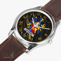 Irish Penrose Irish Coat of Arms Irish Watch Leather Strap Classic Quartz Watch
