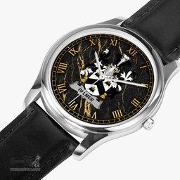 Irish Palmer Irish Coat of Arms Irish Watch Leather Strap Classic Quartz Watch
