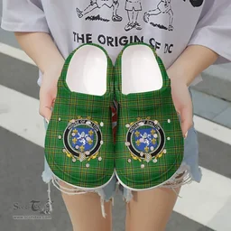 Irish House of DALTON Coat of Arms Family Crest Ireland Clogs Irish National Tartan Irish County Clogs