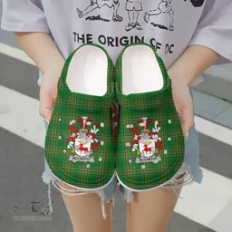 Irish McCarthy Coat of Arms Family Crest Ireland Clogs Irish National Tartan Irish County Clogs