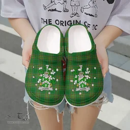 Irish Lloyd Coat of Arms Family Crest Ireland Clogs Irish National Tartan Irish County Clogs