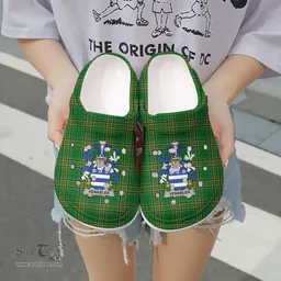 Irish Venables Coat of Arms Family Crest Ireland Clogs Irish National Tartan Irish County Clogs