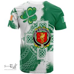 Irish House of MACGILLYCUDDY Coat of Arms Irish Family Crest T Shirt Irish Celtic Cross T Shirt