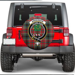 Scottish Anderson of Arbrake Clan Tartan Crest Spare Tire Cover - Show Your Clan Pride