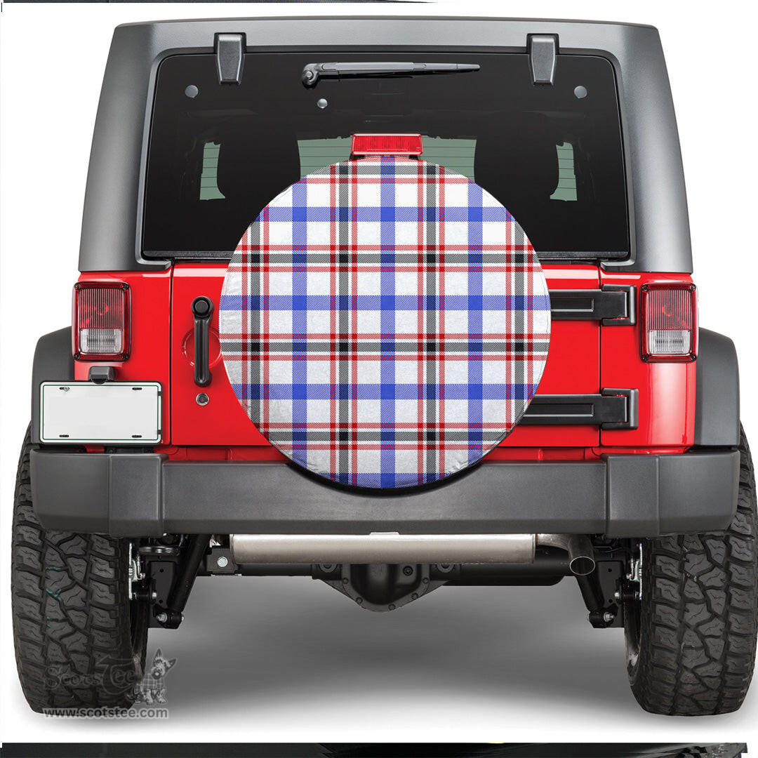 Scottish Boswell Modern Tartan Spare Tire Cover - Show Your Clan Pride