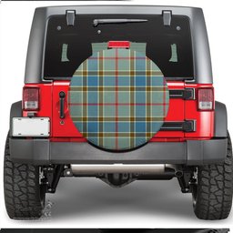Scottish Balfour Blue Tartan Spare Tire Cover - Show Your Clan Pride