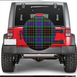 Scottish Brodie Hunting Modern Tartan Spare Tire Cover - Show Your Clan Pride
