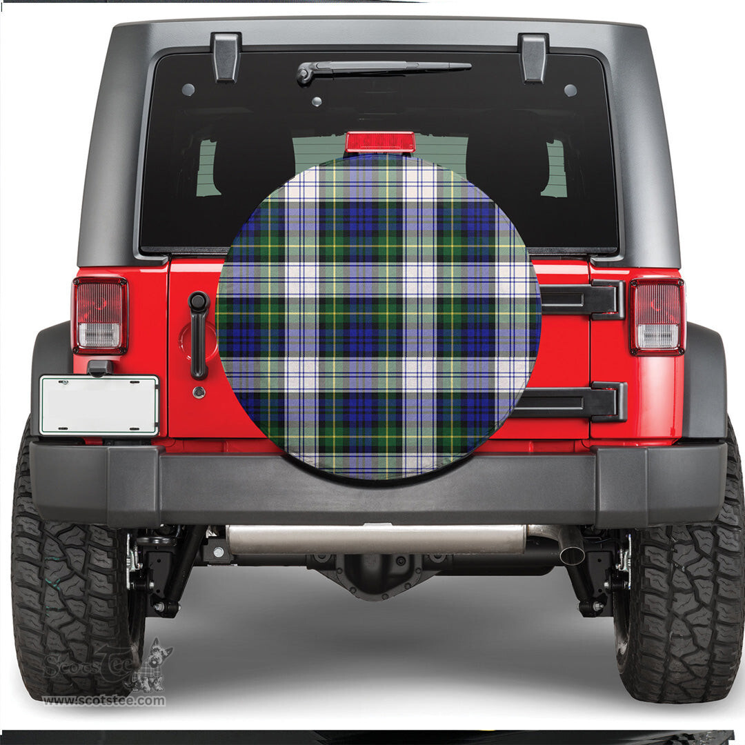 Scottish Gordon Dress Modern Tartan Spare Tire Cover - Show Your Clan Pride