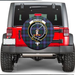 Scottish Guthrie Modern Clan Tartan Crest Spare Tire Cover - Show Your Clan Pride