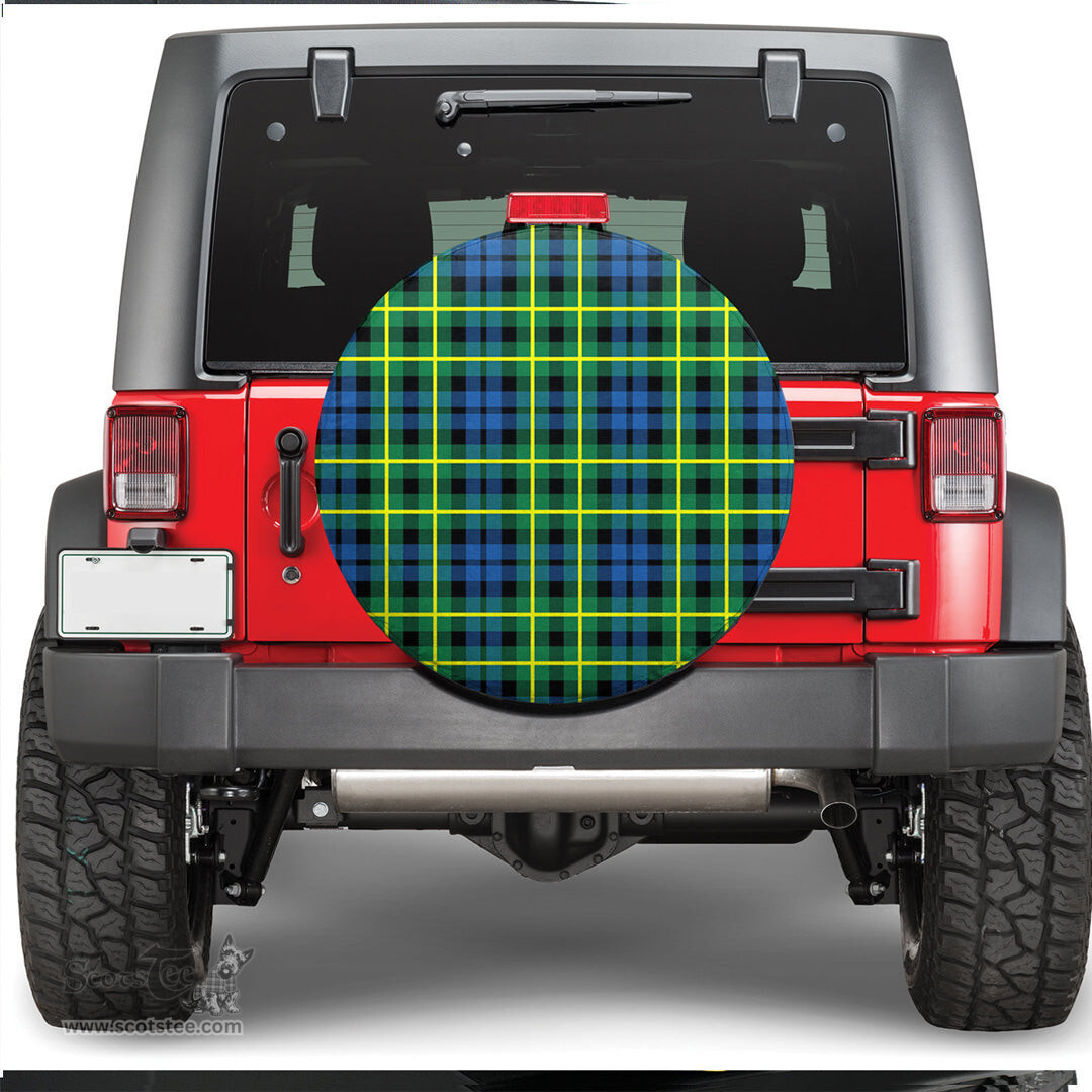 Scottish Campbell of Breadalbane Ancient Tartan Spare Tire Cover - Show Your Clan Pride