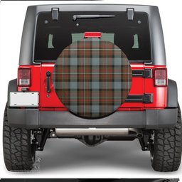 Scottish Fergusson Weathered Tartan Spare Tire Cover - Show Your Clan Pride