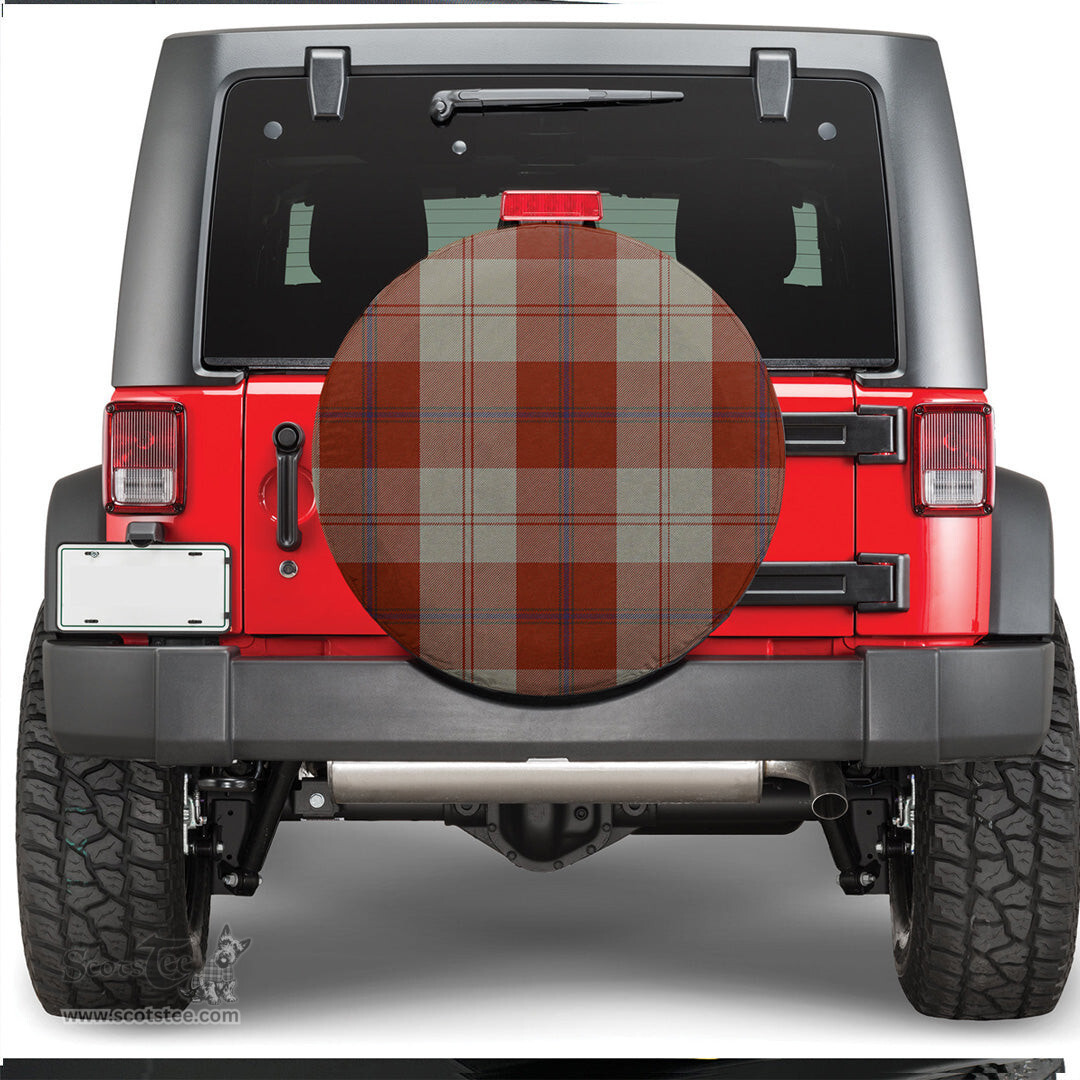 Scottish Davidson Dress Dancers Tartan Spare Tire Cover - Show Your Clan Pride