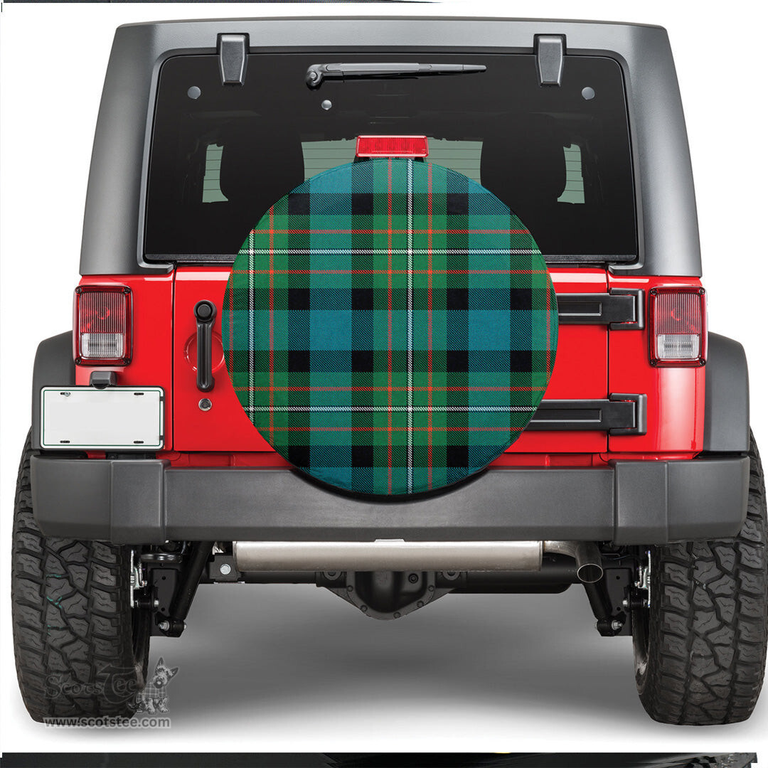 Scottish FERGUSON ANCIENT Tartan Spare Tire Cover - Show Your Clan Pride