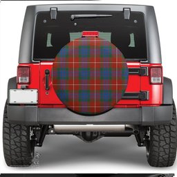 Scottish Fraser Ancient Tartan Spare Tire Cover - Show Your Clan Pride