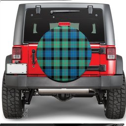 Scottish Gunn Ancient Tartan Spare Tire Cover - Show Your Clan Pride