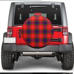 Scottish Fraser Modern Tartan Spare Tire Cover - Show Your Clan Pride
