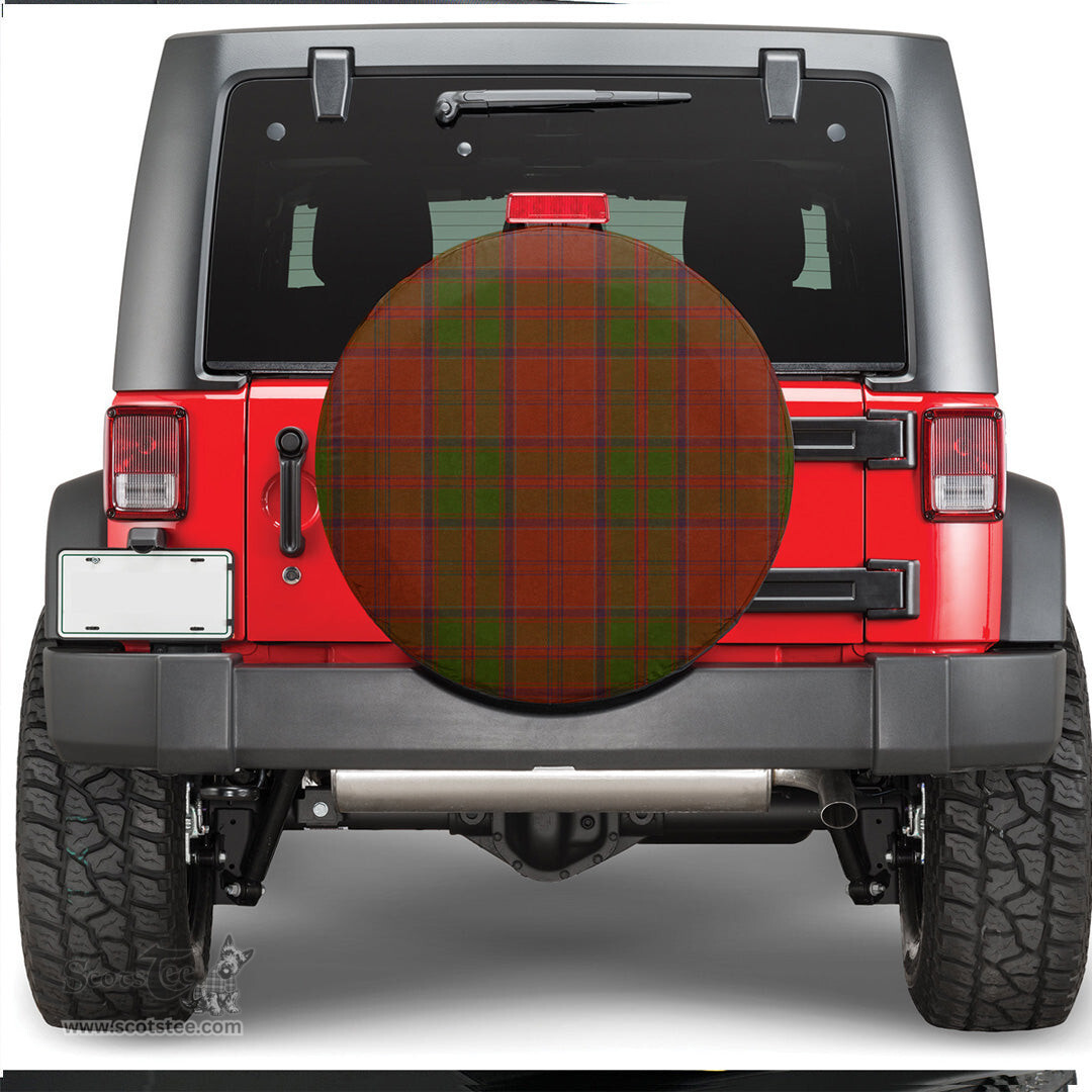 Scottish Drummond Clan Tartan Spare Tire Cover - Show Your Clan Pride
