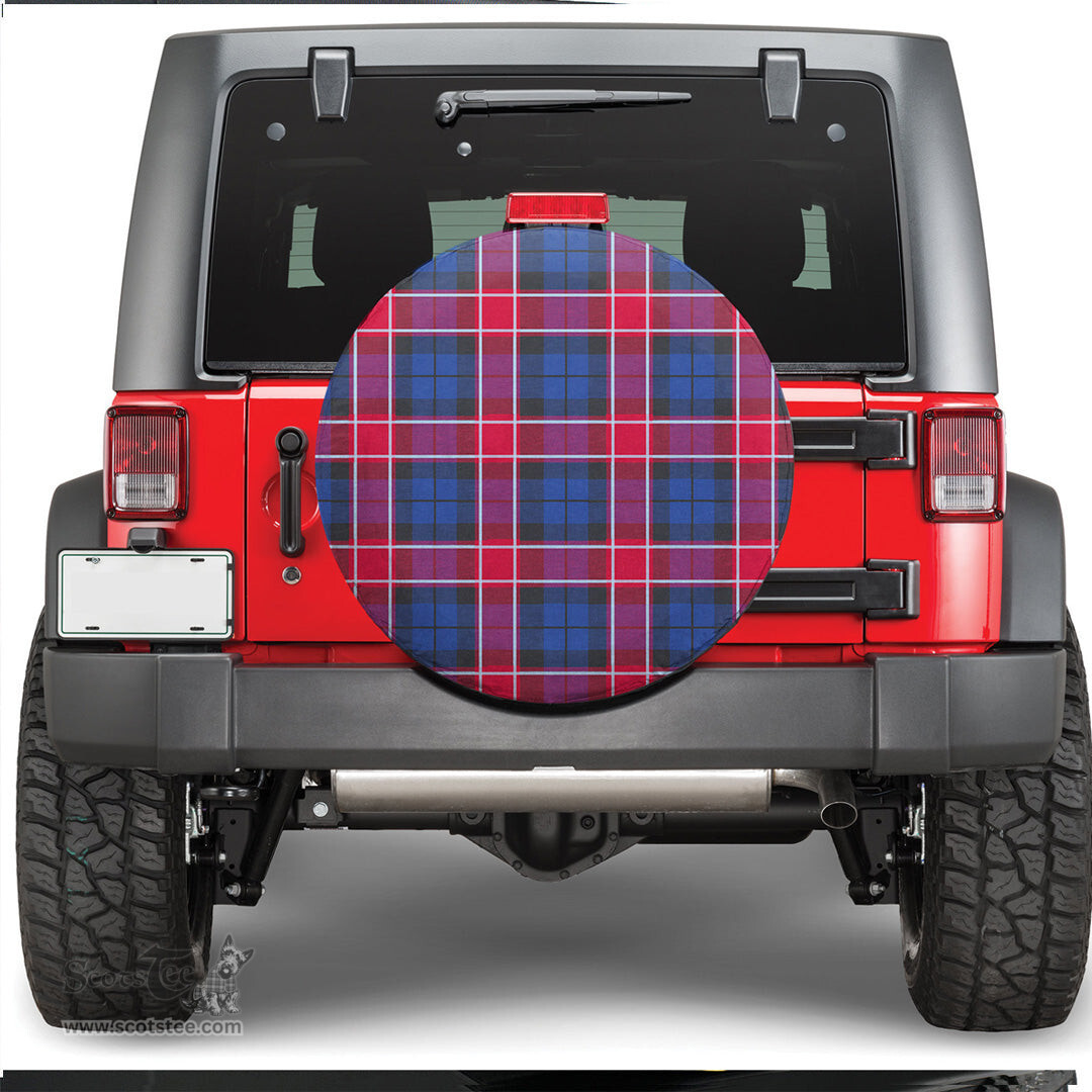 Scottish Graham of Menteith Red Tartan Spare Tire Cover - Show Your Clan Pride