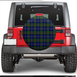 Scottish MacLeod of Harris Modern Tartan Spare Tire Cover - Show Your Clan Pride