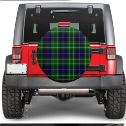 Scottish Leslie Hunting Tartan Spare Tire Cover - Show Your Clan Pride