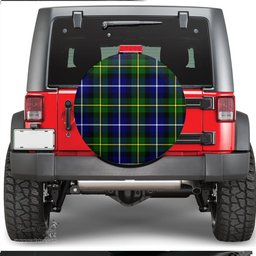 Scottish MacNeill of Barra Modern Tartan Spare Tire Cover - Show Your Clan Pride