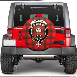 Scottish MacNab Modern Clan Tartan Crest Spare Tire Cover - Show Your Clan Pride