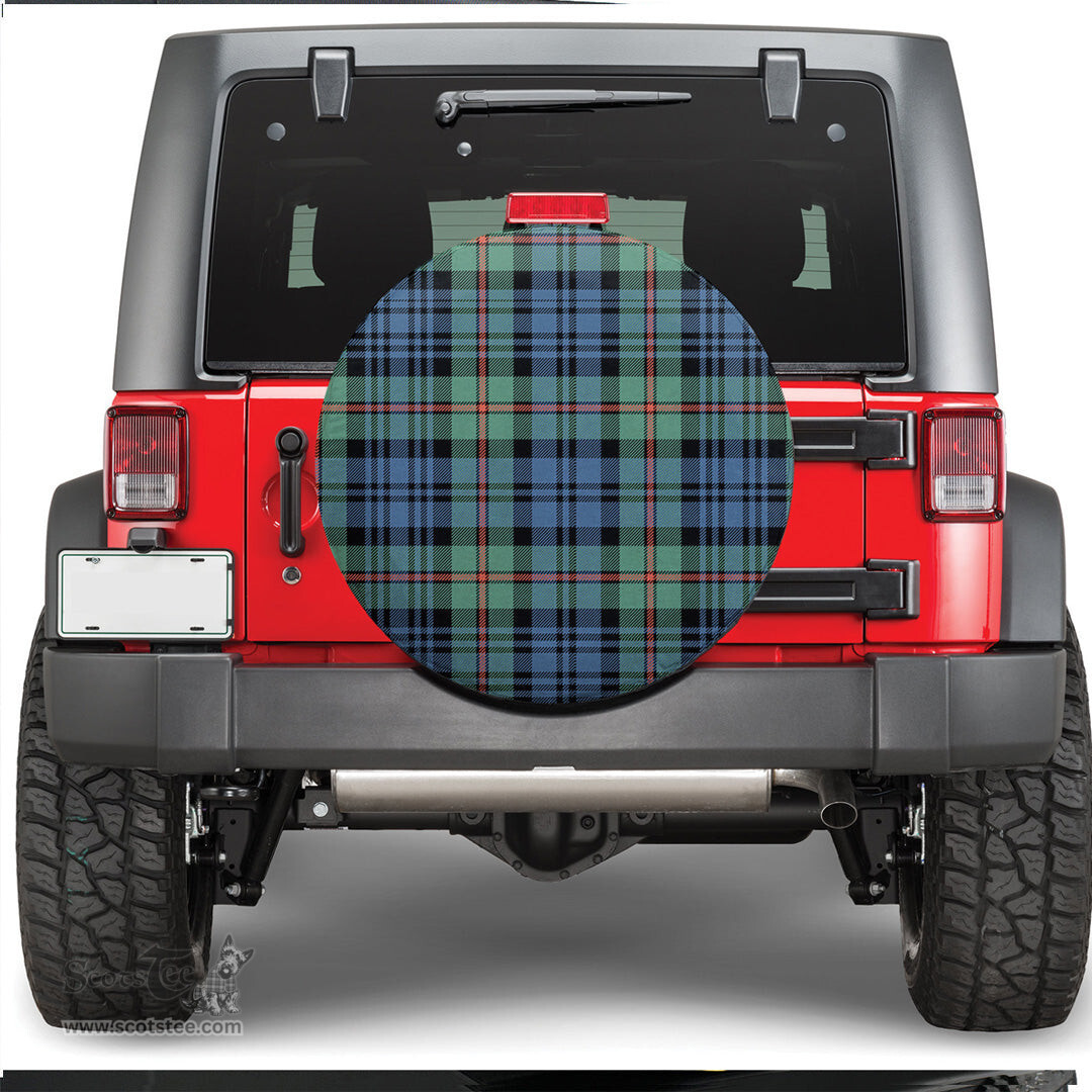 Scottish MacKinlay Ancient Tartan Spare Tire Cover - Show Your Clan Pride