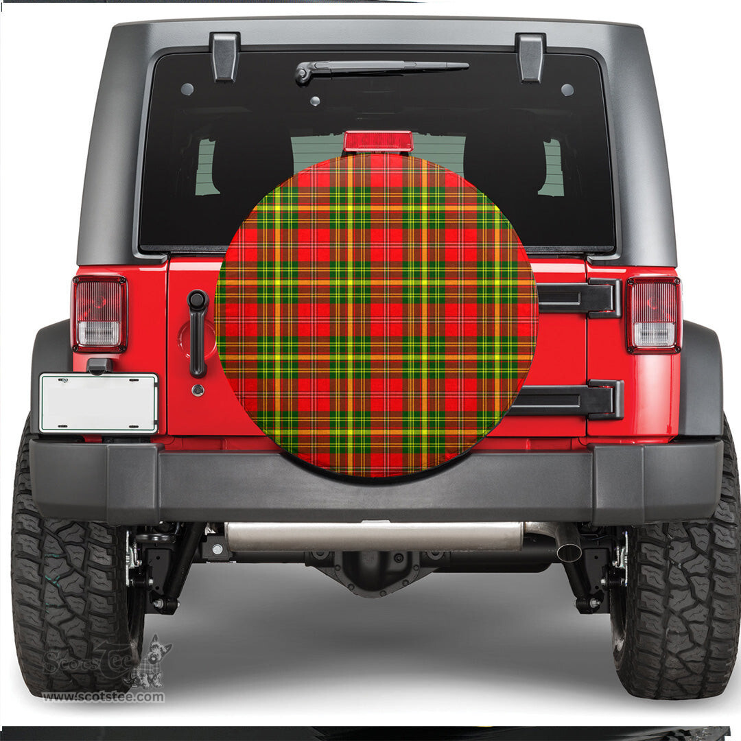 Scottish Leask Tartan Spare Tire Cover - Show Your Clan Pride