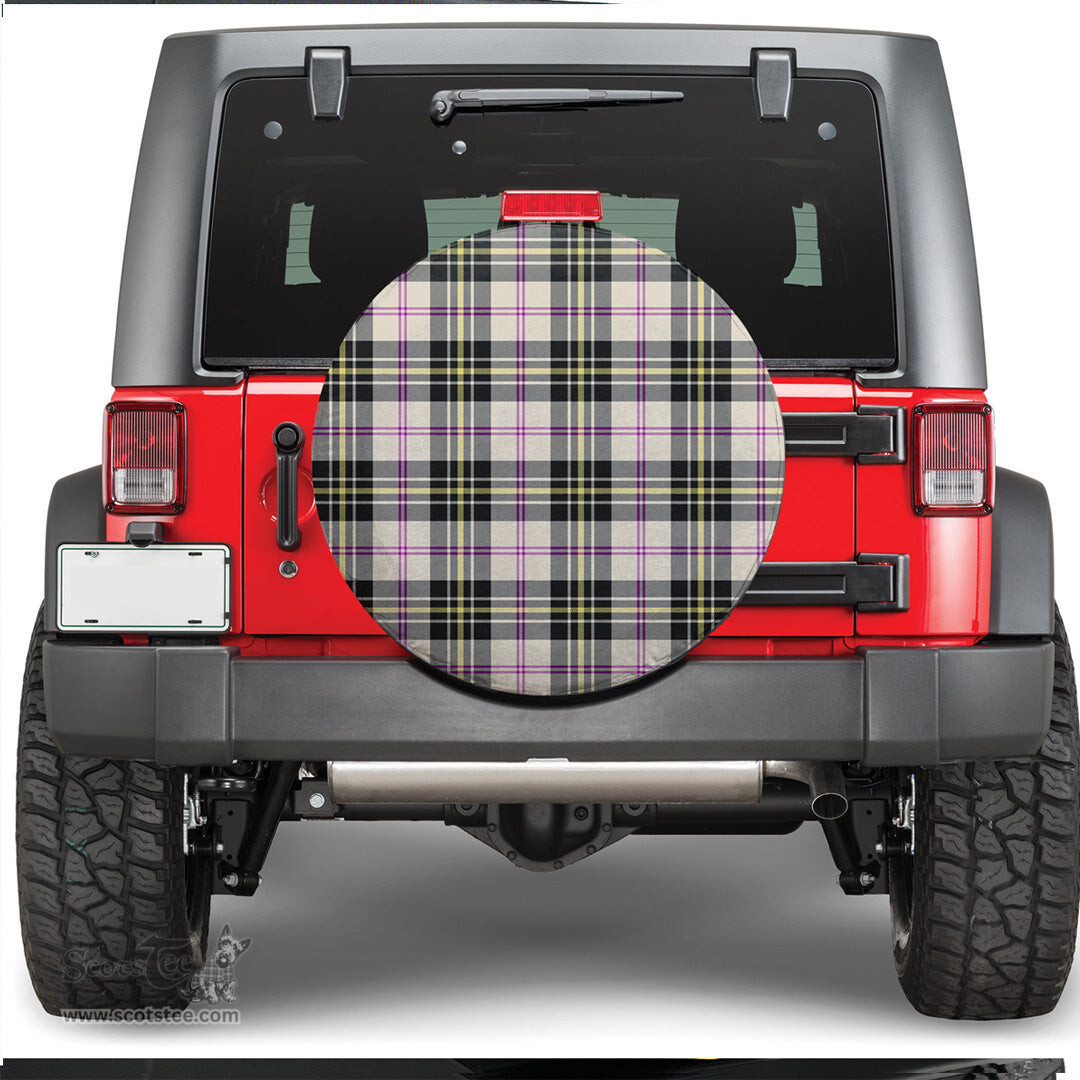 Scottish MacPherson Dress Ancient Tartan Spare Tire Cover - Show Your Clan Pride