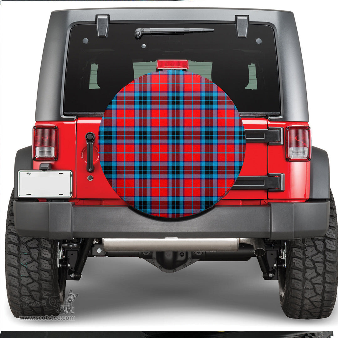 Scottish MacTavish Modern Tartan Spare Tire Cover - Show Your Clan Pride