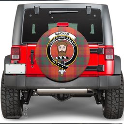 Scottish MacNab Ancient Clan Tartan Crest Spare Tire Cover - Show Your Clan Pride