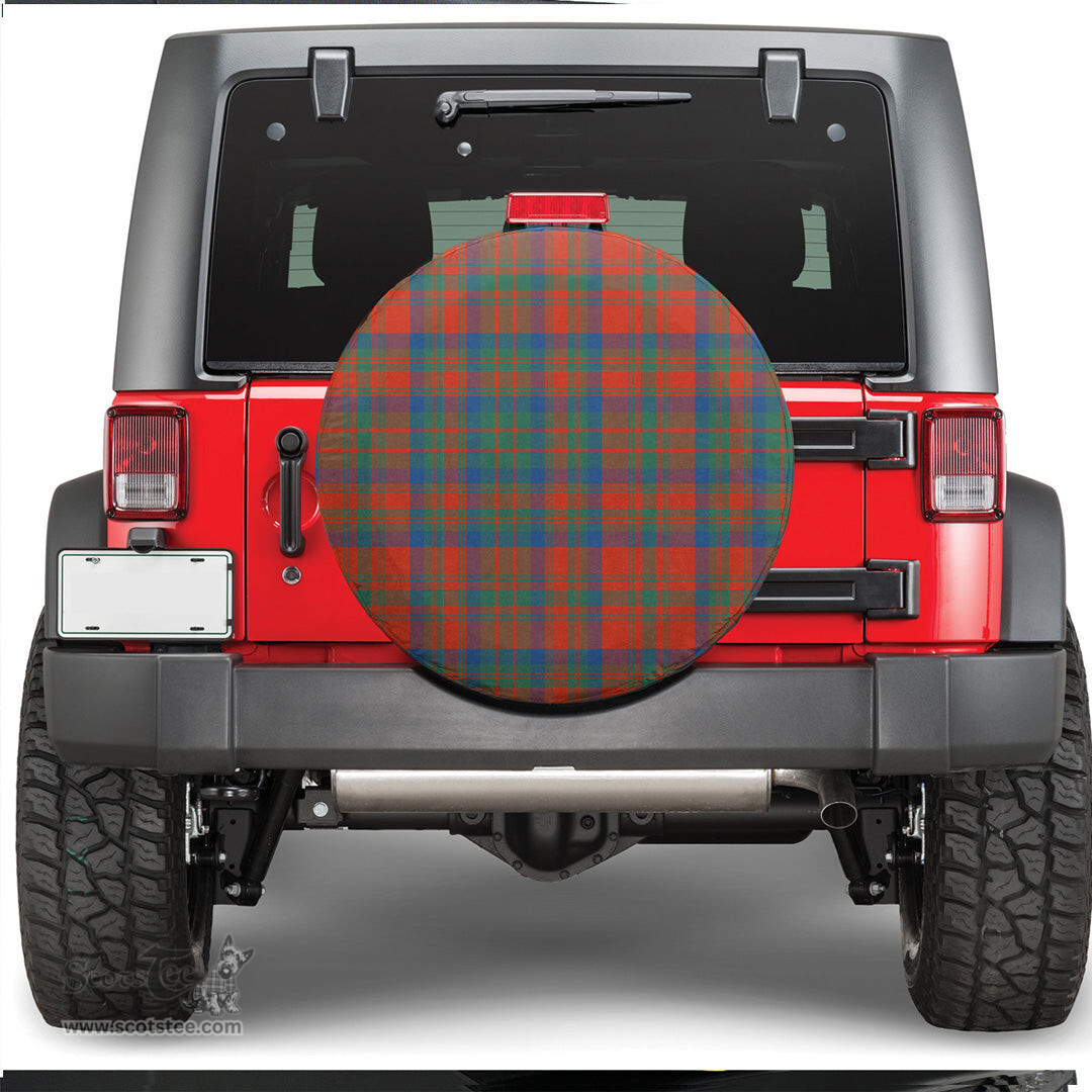 Scottish Matheson Ancient Tartan Spare Tire Cover - Show Your Clan Pride