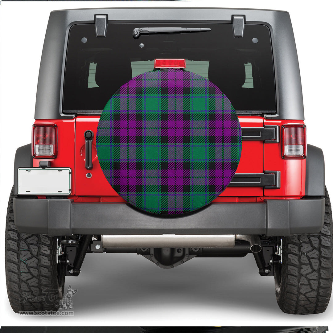 Scottish MacArthur Milton Tartan Spare Tire Cover - Show Your Clan Pride