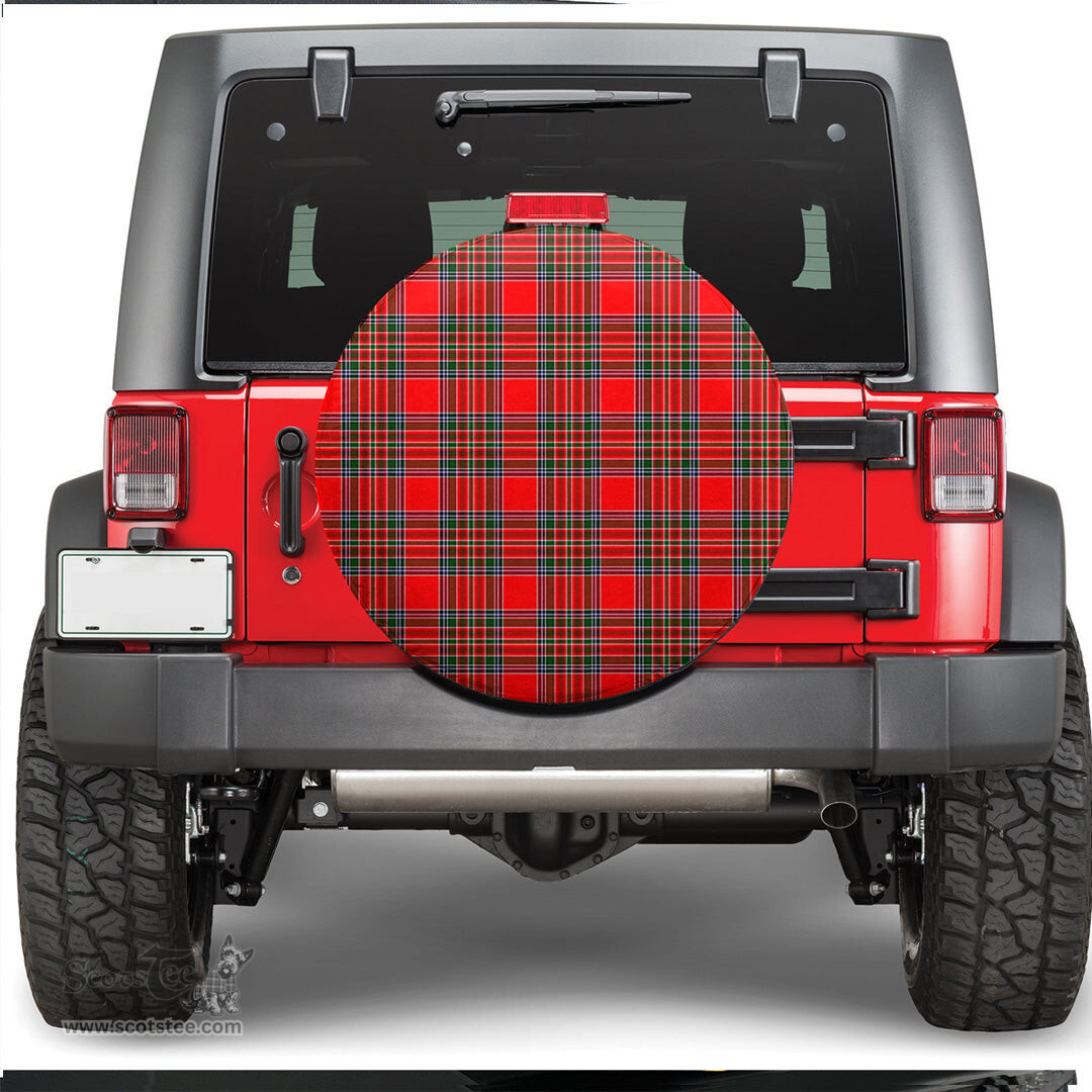 Scottish MacBean Modern Tartan Spare Tire Cover - Show Your Clan Pride