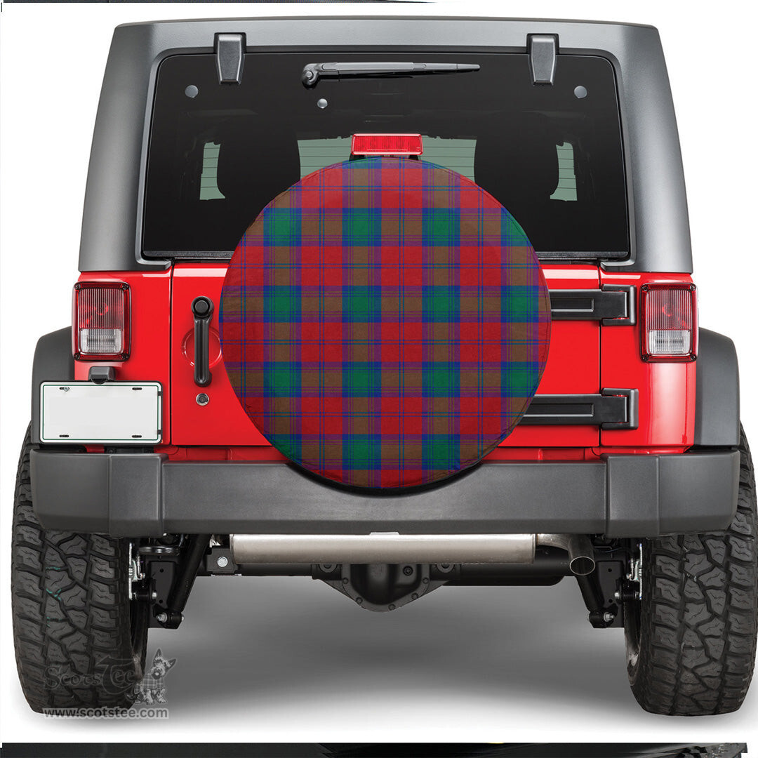Scottish Lindsay Modern Tartan Spare Tire Cover - Show Your Clan Pride