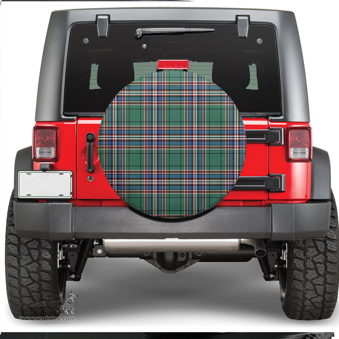 Scottish MacFarlane Hunting Ancient Tartan Spare Tire Cover - Show Your Clan Pride