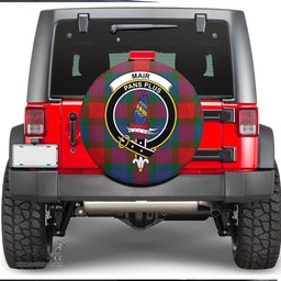 Scottish Mar Clan Tartan Crest Spare Tire Cover - Show Your Clan Pride