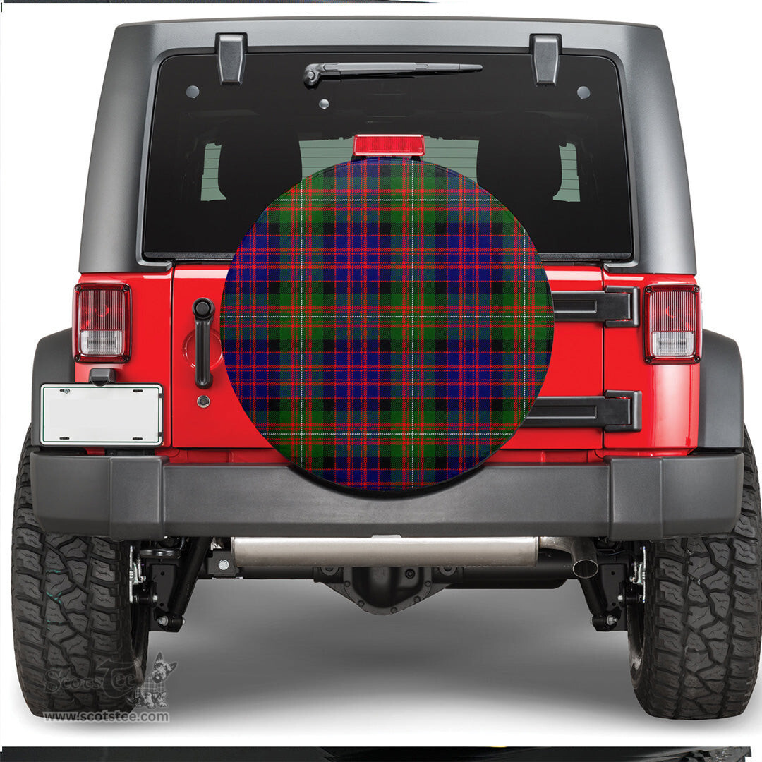 Scottish MacDonnell of Glengarry Modern Tartan Spare Tire Cover - Show Your Clan Pride