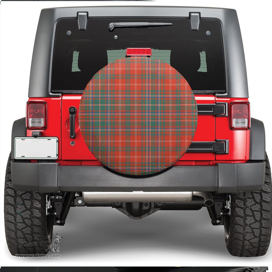 Scottish MacDougall Ancient Tartan Spare Tire Cover - Show Your Clan Pride