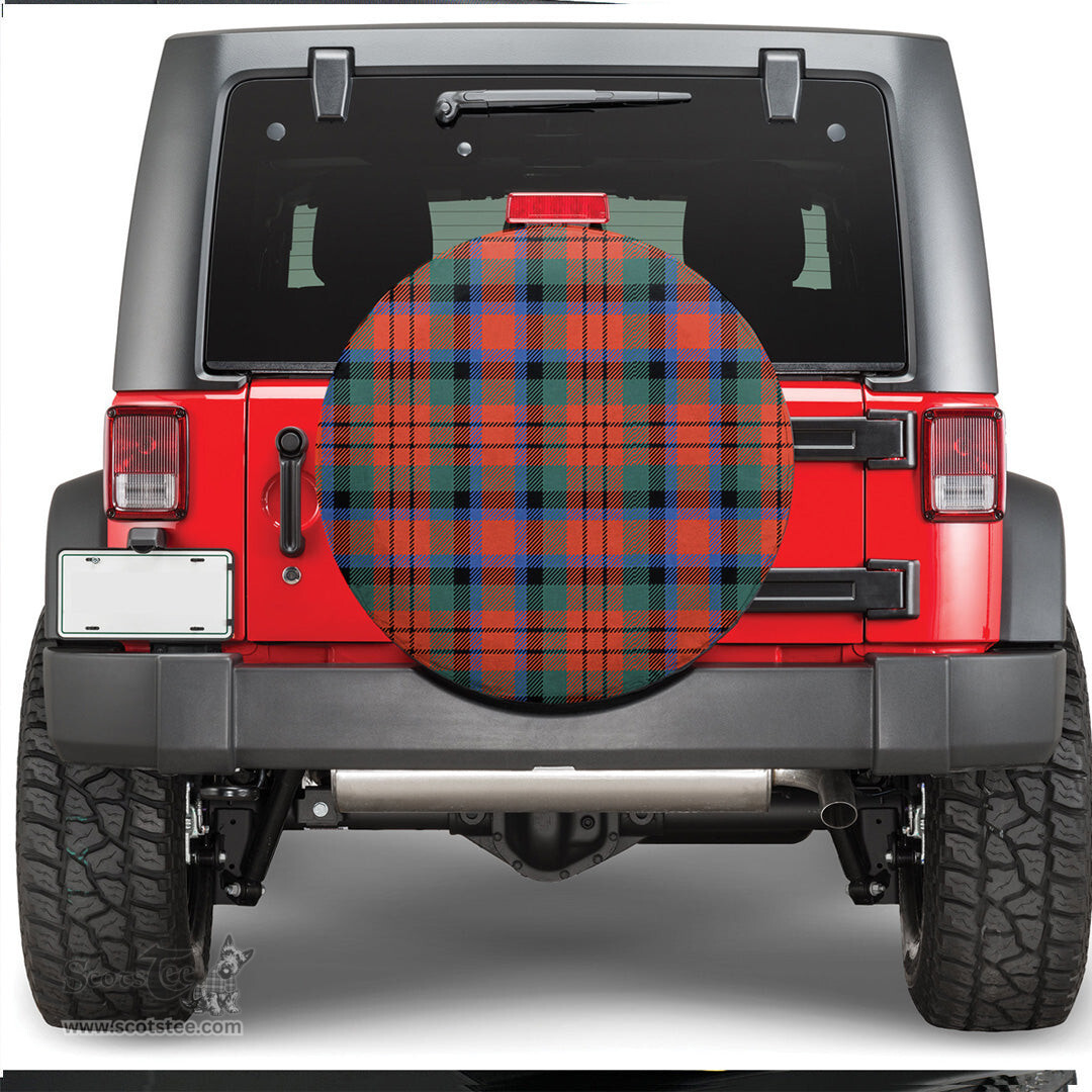 Scottish MacDuff Ancient Tartan Spare Tire Cover - Show Your Clan Pride