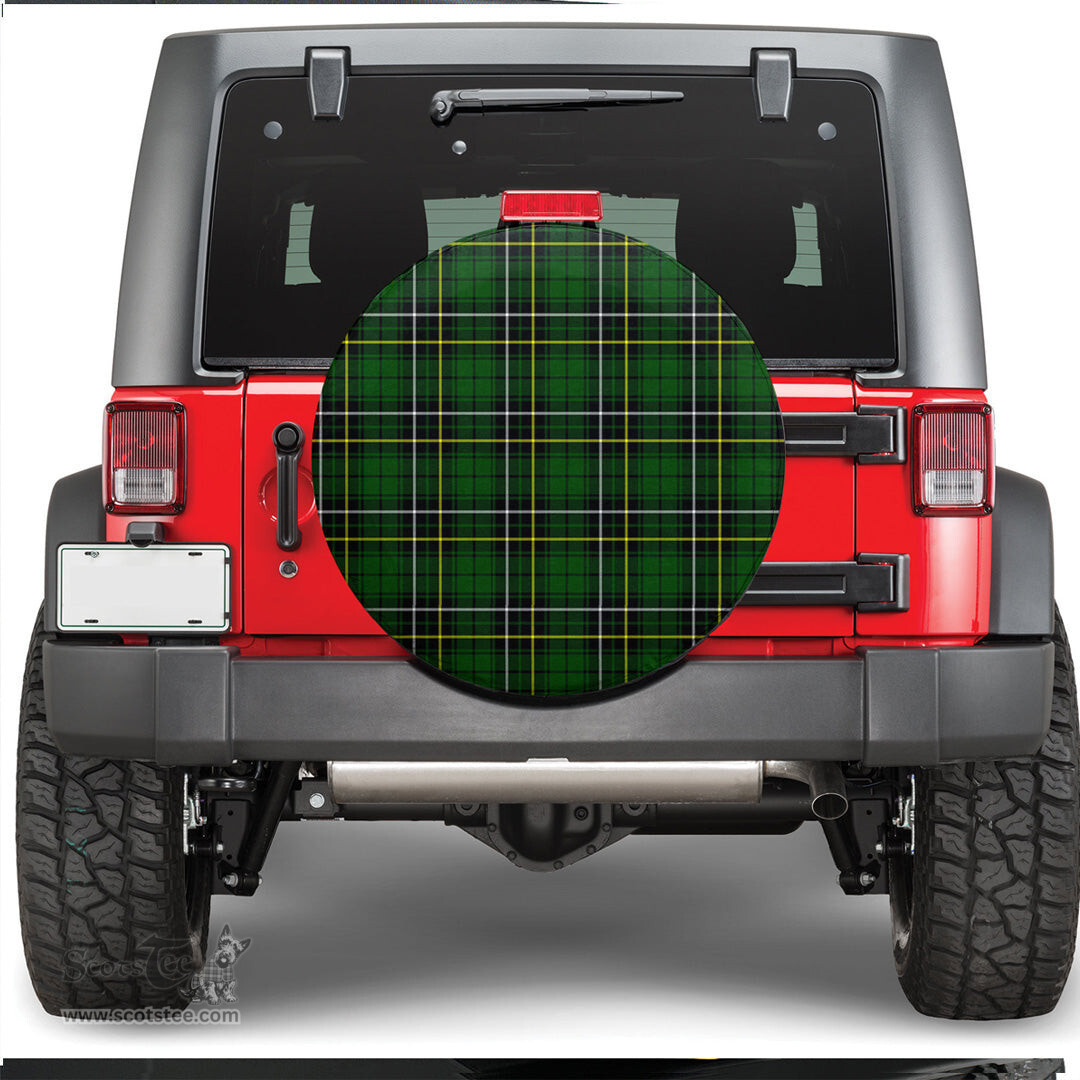 Scottish MacAlpine Modern Tartan Spare Tire Cover - Show Your Clan Pride