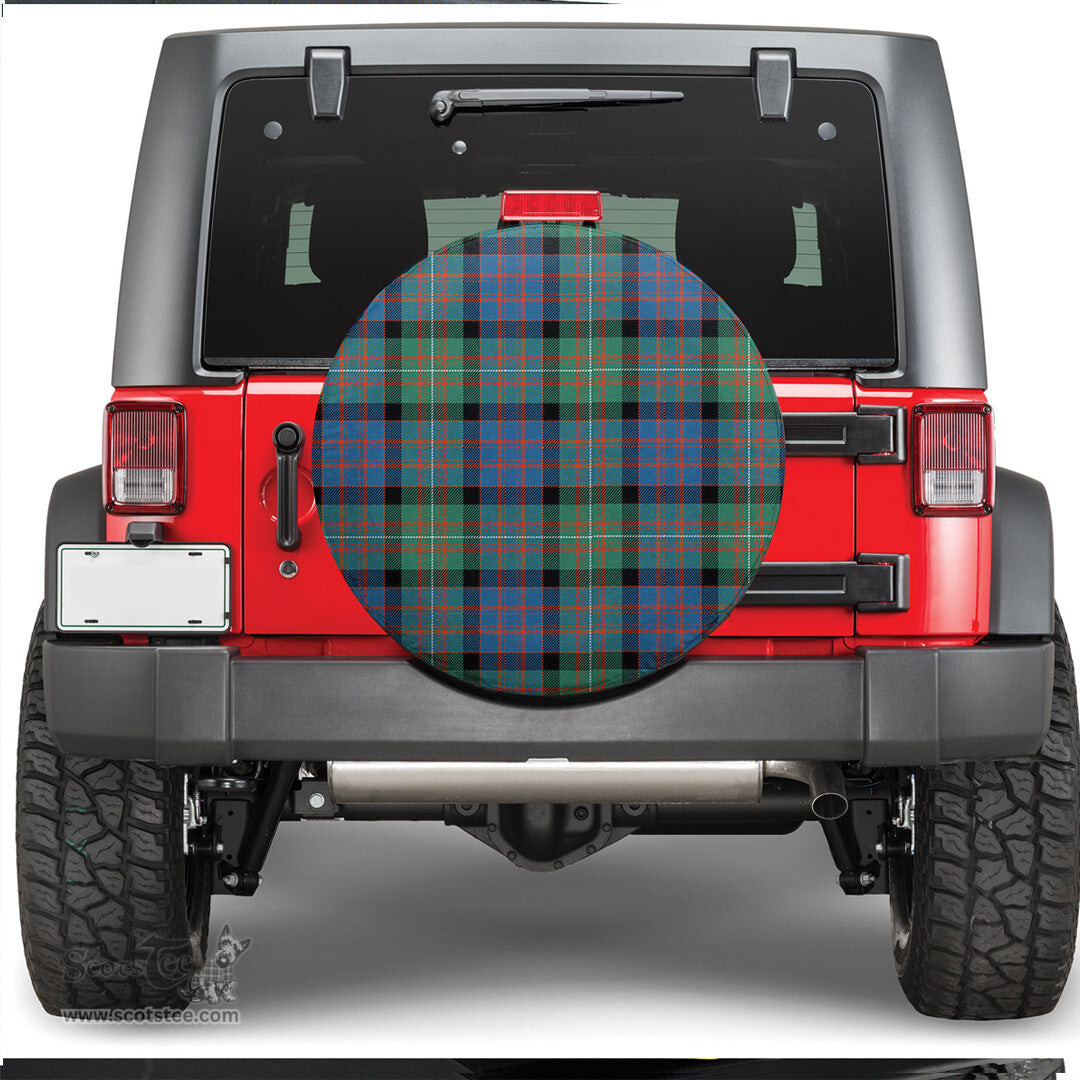 Scottish MacDonnell of Glengarry Ancient Tartan Spare Tire Cover - Show Your Clan Pride