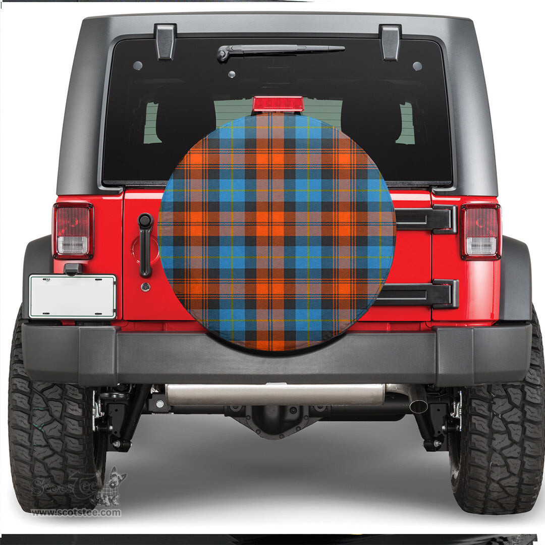 Scottish MacLachlan Ancient Tartan Spare Tire Cover - Show Your Clan Pride