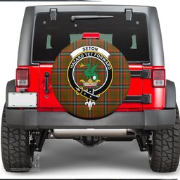 Scottish Seton Hunting Modern Clan Tartan Crest Spare Tire Cover - Show Your Clan Pride